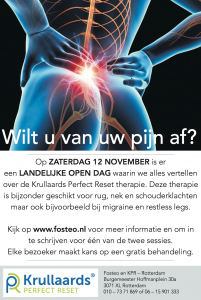 pijn in rug en nek